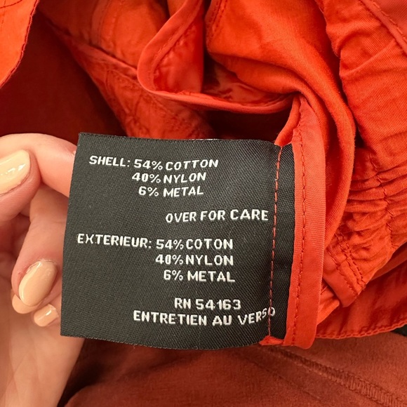 Cole Haan Women's Orange Jacket - Picture 6 of 6